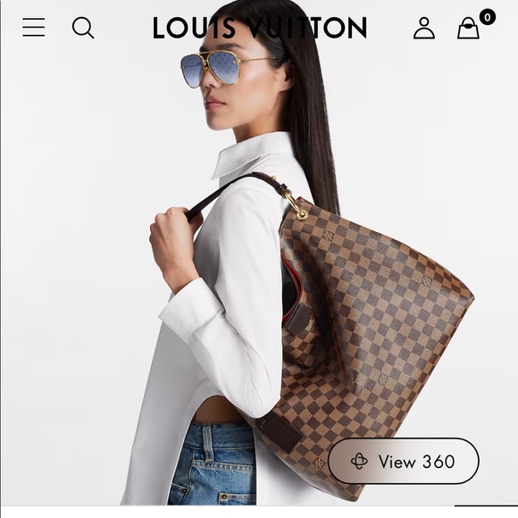 Gracefull MM Luis Vuitton, Damier Ebene, Tote - Picture 12 of 13